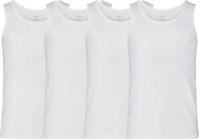 Produktbild von Resteröds 4er Pack Bamboo Unterhemd / Tanktop Weich und atmungsaktiv, Komfortables Material, Klassischer Look