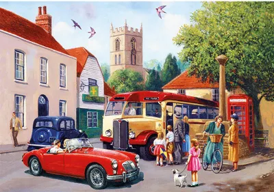 Obrázok produktu pre GIBSONS City Tour Puzzle 500 dielikov