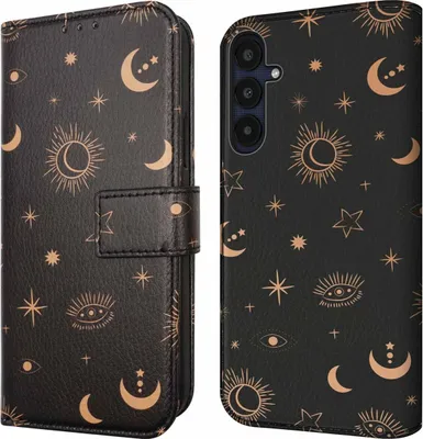 Produktbild von imoshion Design Klapphülle Samsung Galaxy A55 - Sky Black