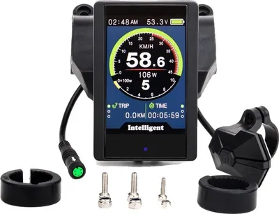 Obrázek produktu pro Displej elektrického kola, plnobarevný LCD displej, USB CE, displej P850C
