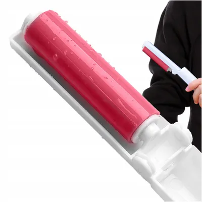 Produktbild von Sulpo Reise-Fusselrolle faltbar für Kleidung, Haarentferner, Pink