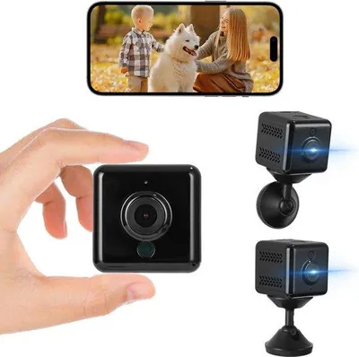 Image de Caméra de surveillance 4K HD avec Wi-Fi, vision nocturne et détecteur de mouvement