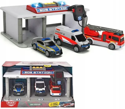 Produktbild von Dickie Toys Interaktive S.O.S Rettungsstation mit Funkgerät