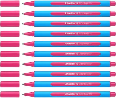 Produktbild von Schneider - Ballpen Slider Edge XB Pink | 1 Stück | 10 Stück