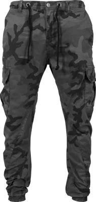 Produktbild von Camo Cargo Jogging Pants, Größe:38, Farbe:grey camo