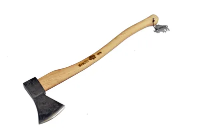 Zdjęcie produktu dla BISON 1879 Siekiera uniwersalna, ręcznie kuta, głowica 1250 g, długość 700 mm, uniwersalne zastosowanie