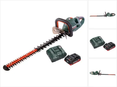 Produktbild von Metabo HS 18 LTX BL 65 Akku Heckenschere 18 V 60 cm Brushless + 1x Akku 4,0 Ah + Ladegerät