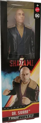 Obrázok produktu pre Mattel GCW31 DC Shazam! Dr. Sivana True Moves pohyblivá figúrka zloducha v kabáte 30 cm