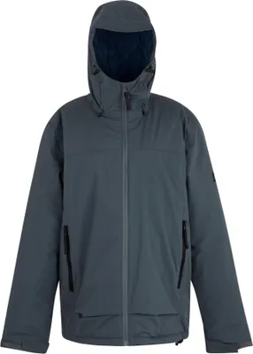 Immagine prodotto di Regatta - Giacca impermeabile da uomo, isolata RG12288 (L) (Tempo burrascoso/blu jeans scuro)