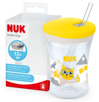 Zdjęcie produktu dla Kubek niekapek NUK Aciton, 230 ml, elowy