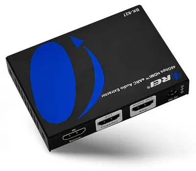 Image de Extracteur audio HDMI vers eARC - 48 Gbps HDMI 2.1 - Boîtier en métal pour home cinéma