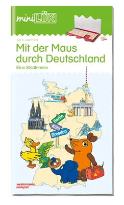 Obrázok produktu pre miniLÜK Mit der Maus durch Deutschland