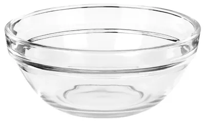 Image de Récipients en verre pour sauces - Petites assiettes de service - Coffret de 6 pièces - 9 cm - 135 ml - Transparent