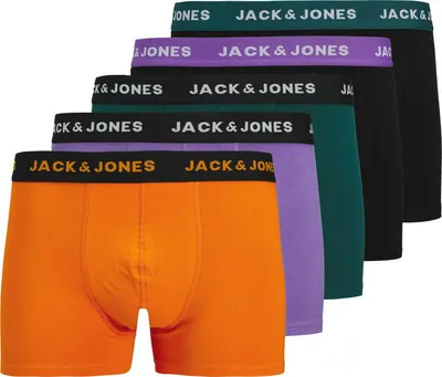 Produktbild von 5er Pack JACK & JONES Herren Trunk JACBEN Solid Trunks