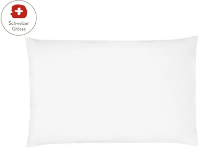 Produktbild von Westwing ELSIE Kissenbezug aus Percale, Weiß