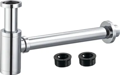 Produktbild von PROKIRA Siphon Edelstahl 1 1/4 Zoll für Waschbecken