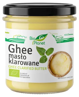 MASŁO KLAROWANE GHEE BIO 250 g (263 ml) - BIO PLANET