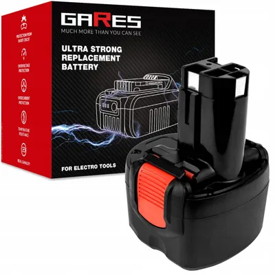 Zdjęcie produktu dla Gares Wkład do Akumulatora Bosch PSR 960 2607335539 GSR | 9,6 V 1.5 Ah Inny | Pakiet Ogniw do Regeneracji | Wysoka Wydajność Gares®