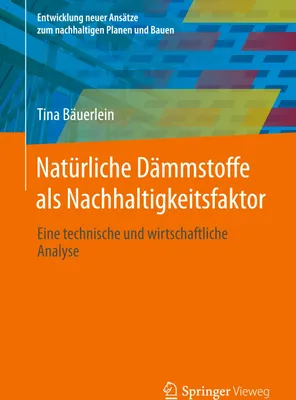 Produktbild von Natürliche Dämmstoffe als Nachhaltigkeitsfaktor