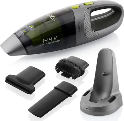 Image de ETA Aspirateur à main sans fil VERTO ETA544290000, sans sac, aspiration à sec et humide, batterie Li-Ion 14,4 V