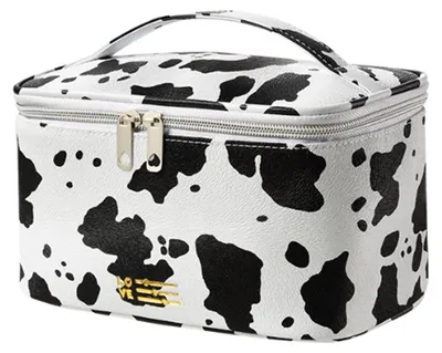 Produktbild von Kosmetiktasche, Reise-Kosmetiktasche für Damen und Mädchen, Reißverschlusstasche, Make-up-Organizer, wasserdicht, süß