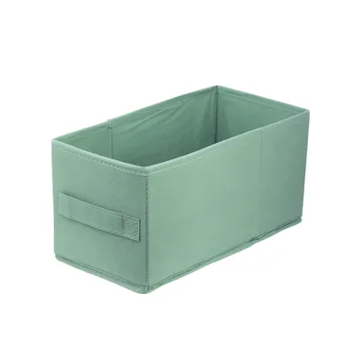 Image de Lavita Storage Box | Boîtes de rangement pliables 15 x 31 x 15 cm | Organiseur de tiroir Box| Systèmes de rangement pour vêtements | Rangement et organisation des vêtements | gris clair | 1 pièce