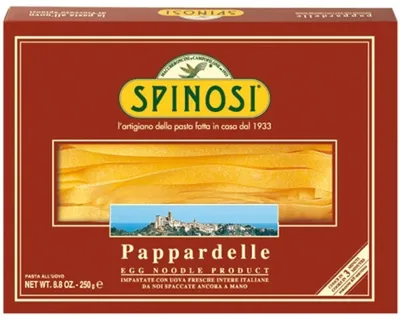 Immagine prodotto di Eierbandnudeln Pappardelle 250 gr. - Spinosi