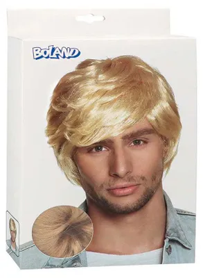 Obrázek produktu pro Boland 86399 Erwachsenenperücke Tyler, One Size, Paruka, Dospělý, Muži, Polyester, Blond, 187 g