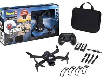 Immagine prodotto di RC Quadricottero GO! Stunt 2.0 con custodia e 2 batterie