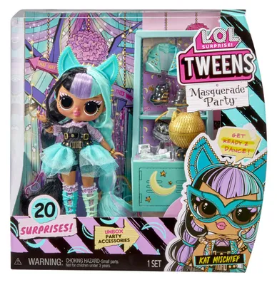 Produktbild von L.O.L. Überraschung! Tweens Puppen-Maskenball - Kat Mischief