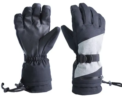 Produktbild von Skihandschuhe, Schneehandschuhe, Herren und Damen, wasserdichte und winddichte Touchscreen-Handschuhe zum Radfahren, Snowboarden, Fahren, Arbeiten im Freien