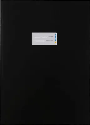 Image de 10x Herma 19745 Protège-cahier carton A4 noir