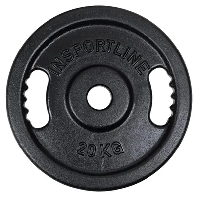 Obrázok produktu pre Insportline Olympijský vrhací disk z liatiny, Castblack OL, 20 kg, 50 mm
