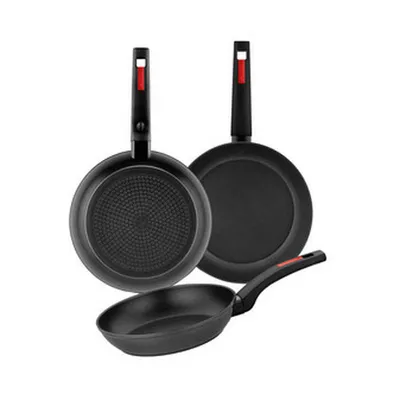 Produktbild von Pan Monix M249001 Schwarzer Kunststoff 3 Stück
