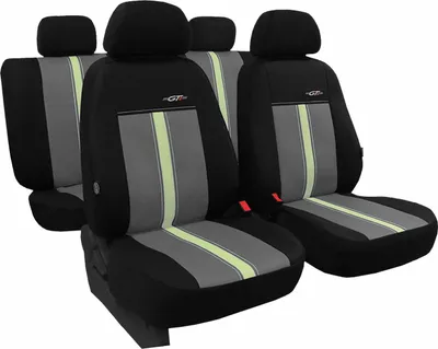 Produktbild von Sitzbezüge Auto Universal Schonbezug Autositzbezüge für Toyota Auris I Grau Set