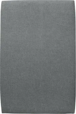 Productafbeelding van Gestoffeerde hoofdbord – antracietgrijze stof - 90 cm