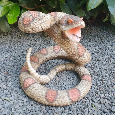 Obrázok produktu pre Záhradná figúrka chrliaca had 16 cm