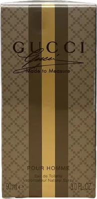 Obrázek produktu pro Gucci Made To Measure 90 ml, Pánské, 90 ml, Bergamot,Lavender, Juniper berries,Nutmeg, Kůže, Pačuli, Leather,Patchouli