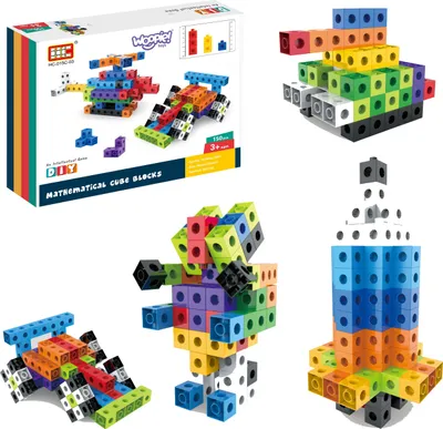 Produktbild von Woopie - Bauklötze WOOPIE 3D Würfel 150 el.