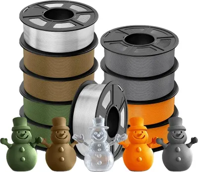 Zdjęcie produktu dla filament do drukarek 3D, materiał PETG, średnica 1,75 mm, PETG 2TP2CO2OG2GY2OR, PETG 2TP2CO2OG2GY2OR
