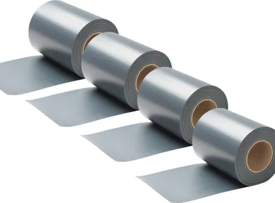 Produktbild von Clanmacy Sichtschutzstreifen PVC Sichtschutzstreifen Windschutzstreifen Doppelstabmatten 35mx4 Grau