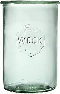 Produktbild von WECK STURZ Glas ohne Deckel 1000 ml 6 Stück