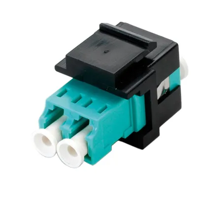Immagine prodotto di ROLINE Keystone LWL-Adapter LC/LC Duplex Multimode OM3