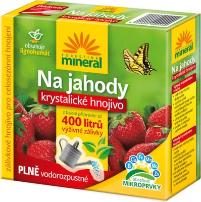 Obrázok produktu pre MINERÁLNE kryštalické hnojivo na jahody + lignohumát 400g