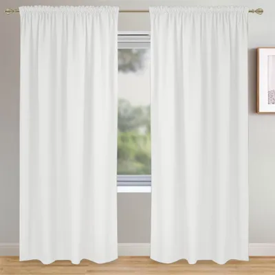 Obrázok produktu pre Matné záclony 145x250 cm ON TAPE Záclonová páska-biela (cena je za jeden kus)