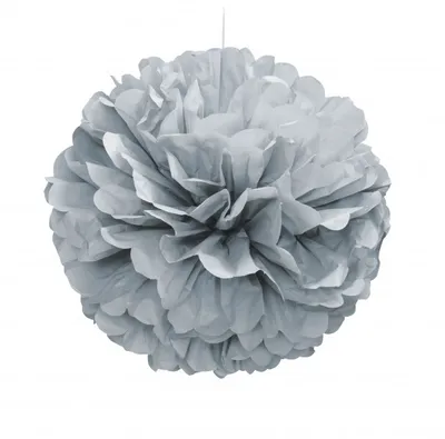 Produktbild von Unique Party 63204, Dekorative Kugel, Silber, Papier, 1 Stück(e), Box, 40 cm