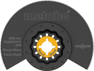Produktbild von Metabo 626960000, Hartholz, Kunststoff, Profil, Weichholz, Holz, Holz mit Nägeln, 8,5 cm, Metabo, 1 Stück(e)