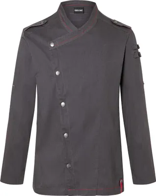 Produktbild von KARLOWSKY Herren Kochjacke Denim-Style ROCK-CHEF®-Stage2 Schwarz 52