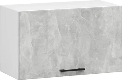 Obrázek produktu pro Digestořová skříňka 60 cm VERMINA - bílá / beton