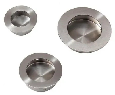 Produktbild von Muldengriff Griffmulde Muschelgriff EDELSTAHL Möbelgriff Griffmuschel Griff 40mm
